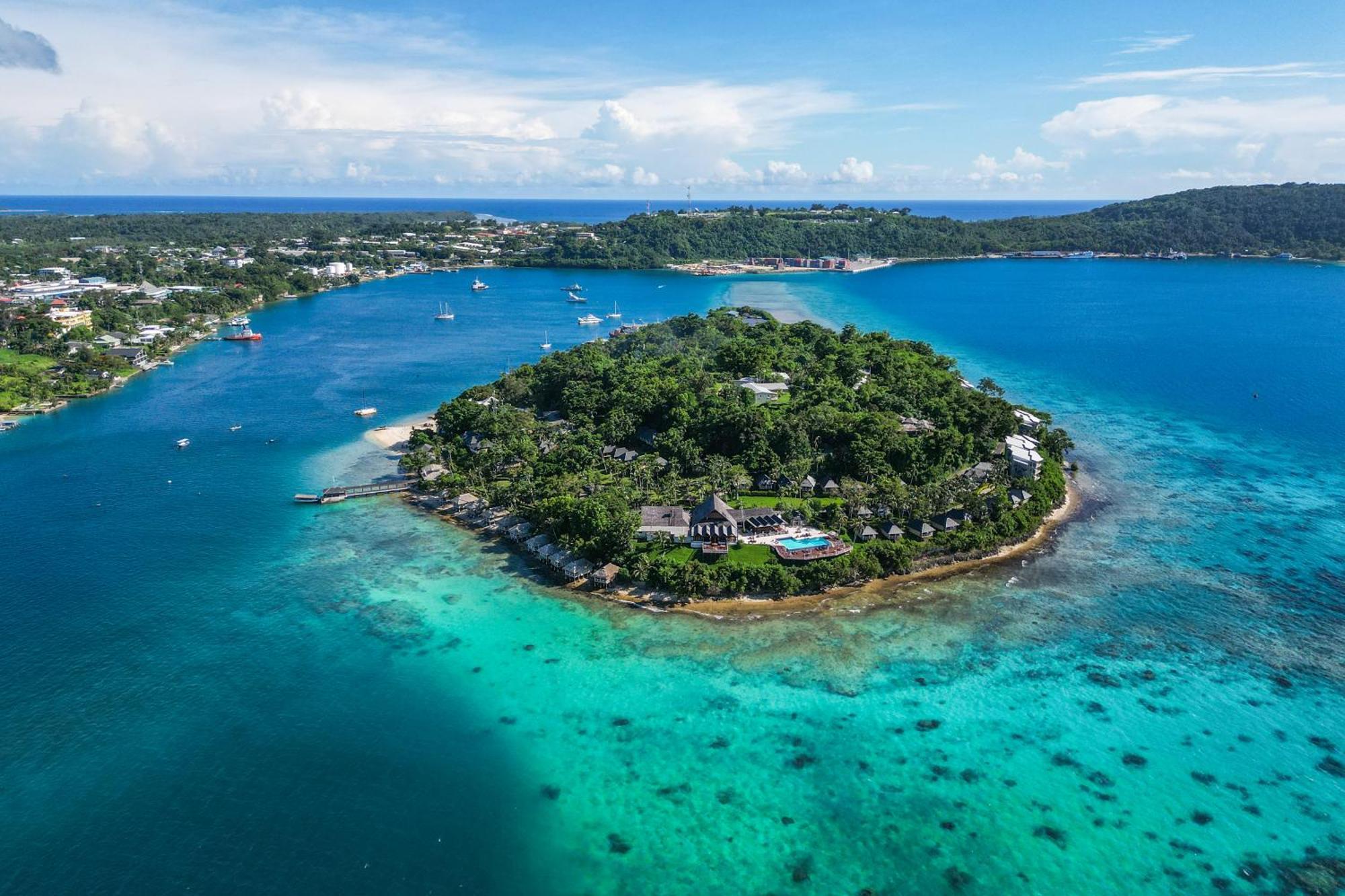 Iririki Island Resort&Spa Port Vila Bagian luar foto