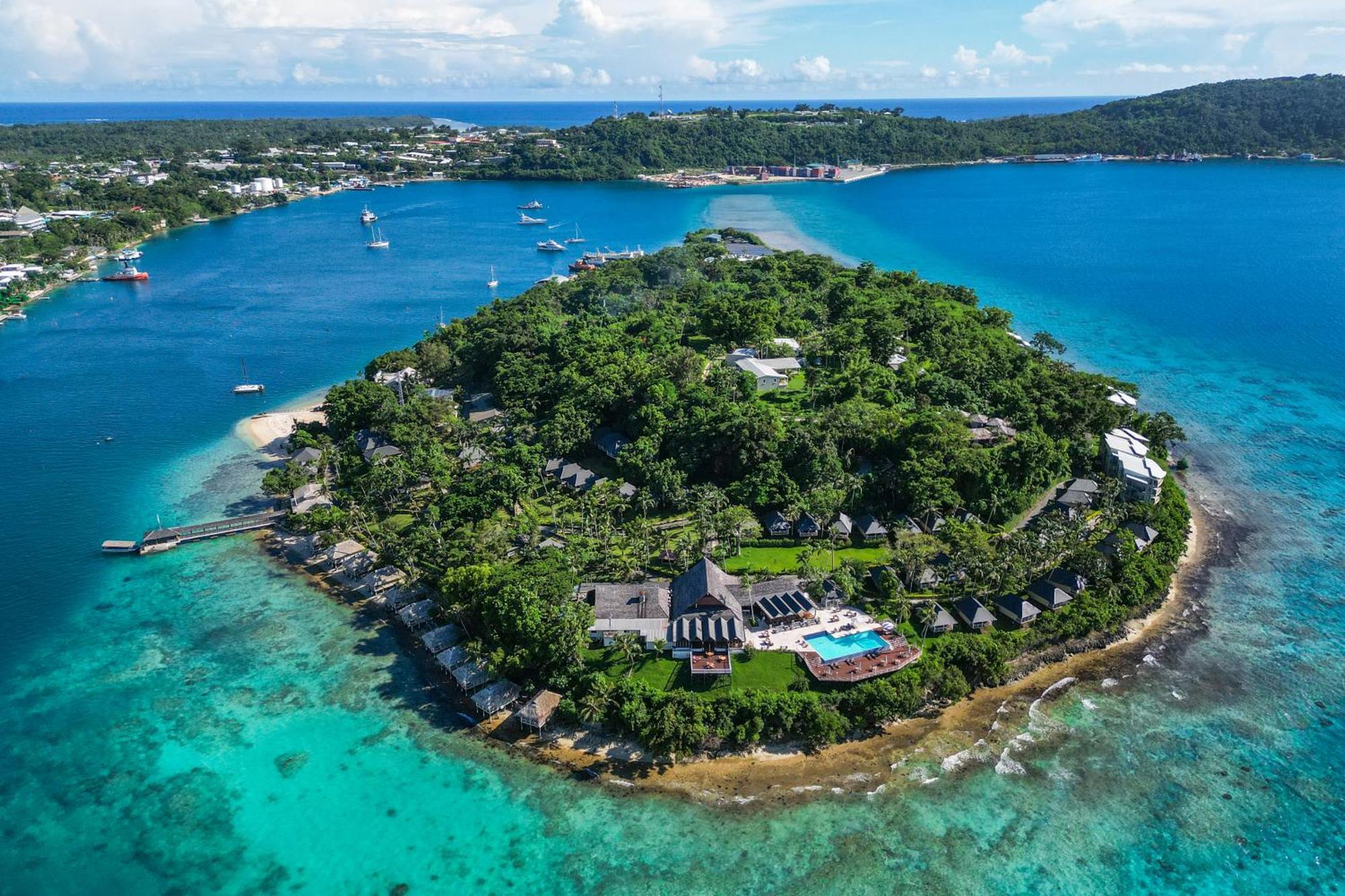 Iririki Island Resort&Spa Port Vila Bagian luar foto